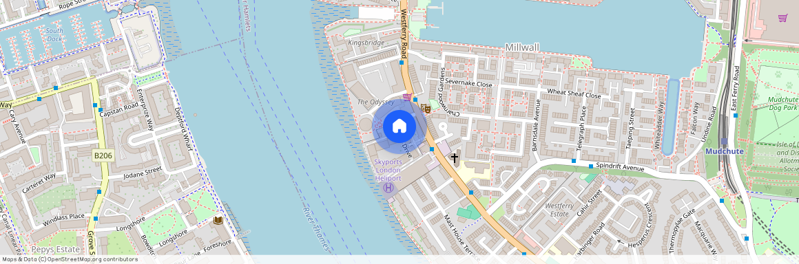 Hera Court, Homer Drive, London