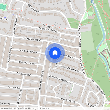 3 bedroom Student Flat to rent in Valley View, Jesmond, Newcastle Upon Tyne, Ne2