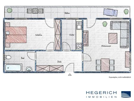 HEGERICH: Ruhige Erdgeschosswohnung mit Terrasse am Hachinger Bach! - Photo 3