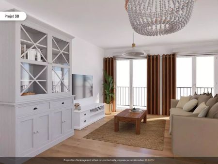 location Appartement T3 DE 75.5m² À COURBEVOIE - Photo 4