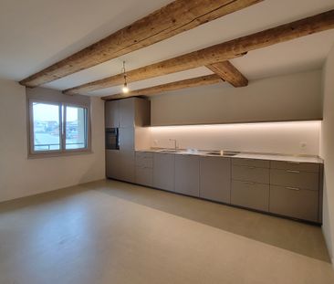 Neubau - Charmante Wohnung mit Sichtbalken und grossem Turmbalkon! - Photo 6