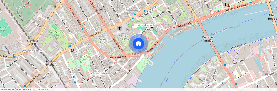 Upper Blantyre Walk, London, SW10