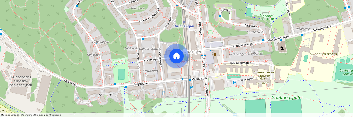 Knektvägen 8B, Gubbängen