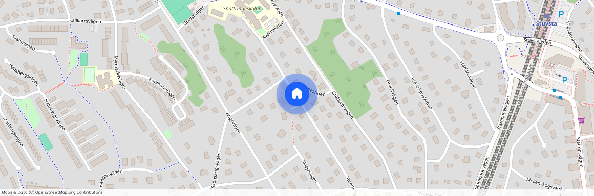 Tomtbergavägen, Huddinge