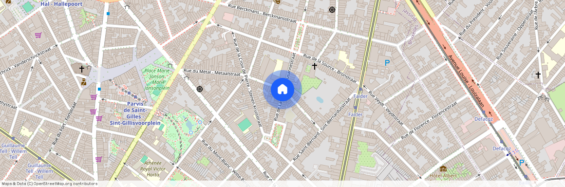 Rue de Lausanne, 1060, Saint-Gilles