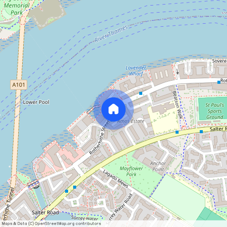 Rotherhithe Street, Sandringham Court King & Queen Wharf Rotherhithe Street, SE16