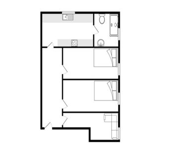 1 bedroom flat to rent - Photo 2