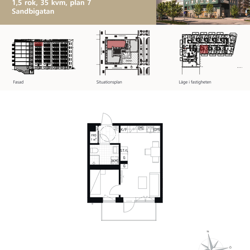 Sandbigatan 32, 75255, Uppsala - Foto 2