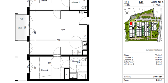 SANS FRAIS D AGENCE- NI GARANT - APPARTEMENT T3 - ST JEAN D ILLAC - Photo 3