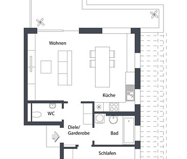 Nur noch wenige Einheiten verfügbar: Stilvolle Neubau-Mietwohnungen in ruhiger Lage - Photo 5