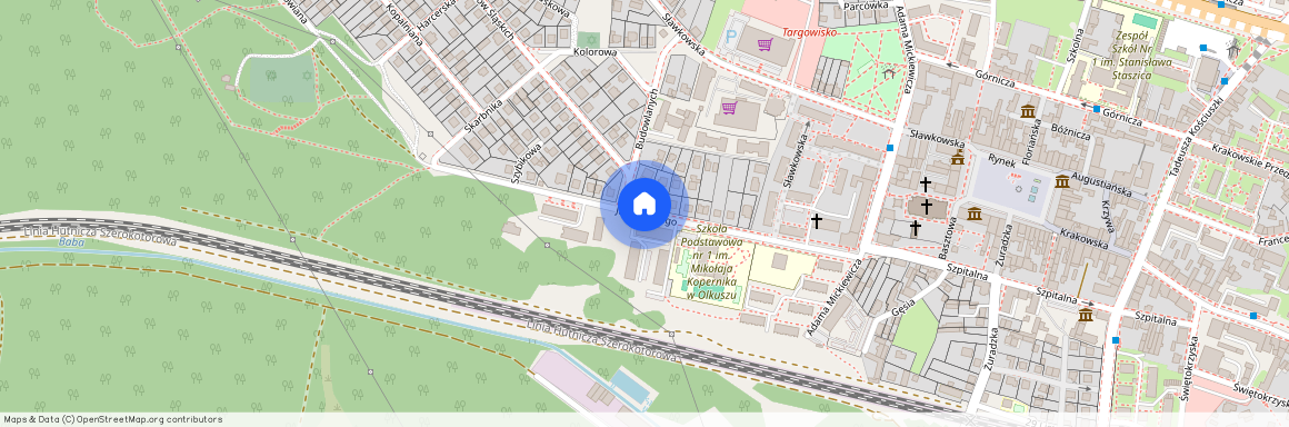 ul. Jana Kantego, Olkusz, Olkusz, olkuski, małopolskie