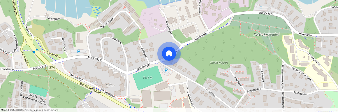 Eriksövägen, Vaxholm