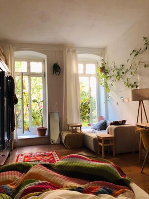 SWAP ONLY!2 Zimmer Gartenwohnung am Helmholtzplatz zum Tausch - Photo 1