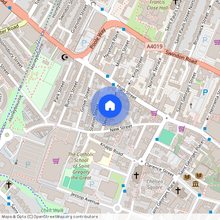 Devonshire Street, Cheltenham, Gloucestershire, GL50