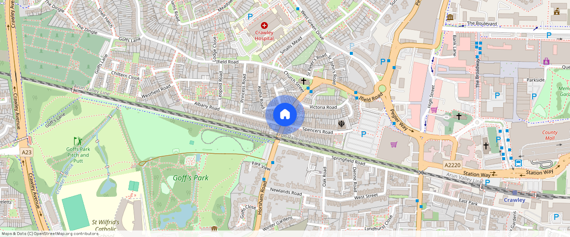RH11 7AY, Crawley