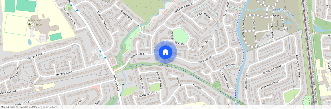 Pacific Road, Trentham, Stoke-On-Trent