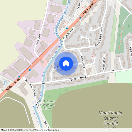 Prince Street, Walsall Wood