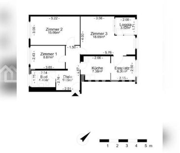 TAUSCHWOHNUNG 3 Zimmer- gegen 4 Zimmerwohnung - Foto 1