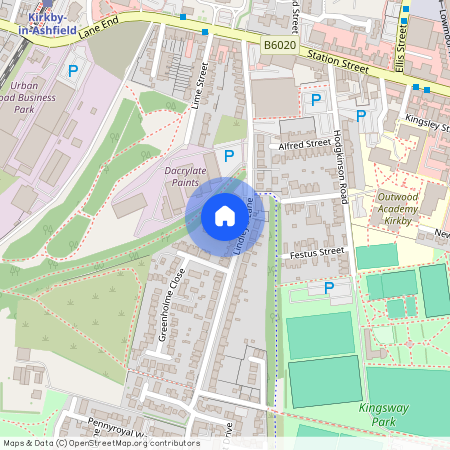 King Street, Nottingham NG17