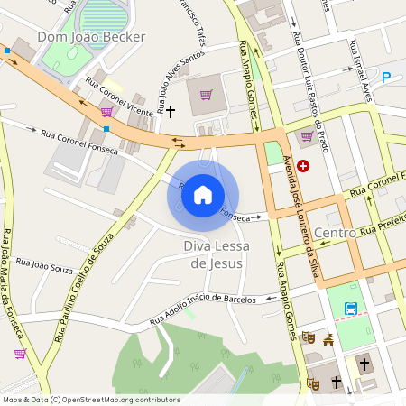 Rua Coronel Fonseca, 523, Gravataí, Gravataí - RS, 94010-190, Brazil