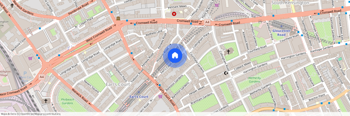 Earls Court Gardens, Earls Court, London, SW5