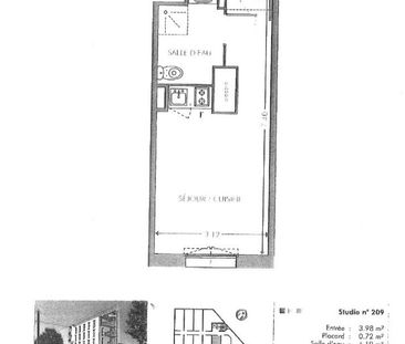 Location Appartement 1 pièce 21m² CENON 33150 - Photo 3