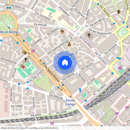 Via Oderzo, Rome, Lazio 00182