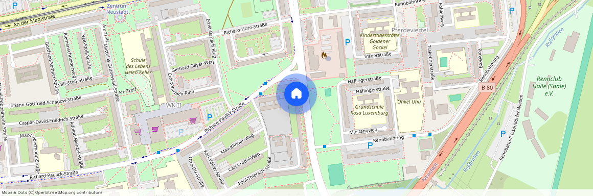 An der Feuerwache 8 ·, 06124, Halle (Saale), 3. Etage ·, Südliche Neustadt