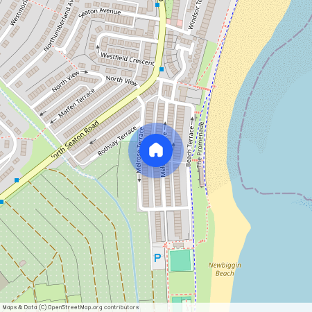 Meldon Terrace, Newbiggin, Newbiggin-by-the-Sea, Northumberland, NE64 6XJ