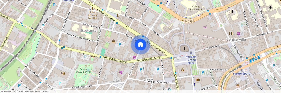 13bis Rue de l'Hospice, 59100, Roubaix