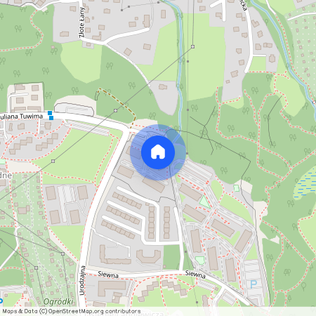 ul. Urodzajna, Złote Łany, Bielsko-Biała, śląskie