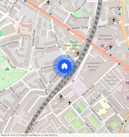 ** bed flat to let, Mcdowall Road, SE5 London