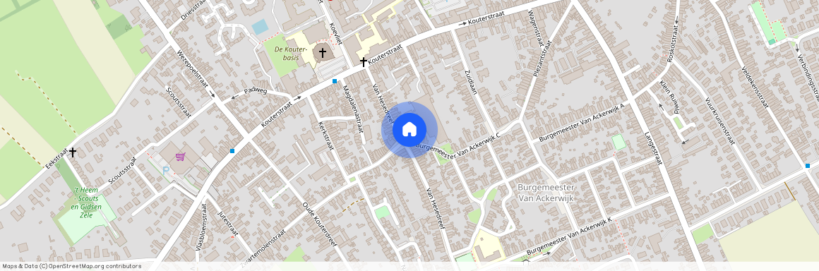 Van Hesedreef 53 bus W1, 9240 Zele