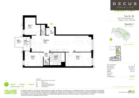 | PALAIS ROSE | BAUFELD 1 | MIETE | BEZUGSBEREIT OKTOBER 2026 | VILLAGE IM DRITTEN - Foto 5