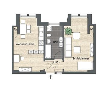 NEU & in Renovierung! I Moderne Einbauküche I Tageslichtbad mit Wanne - Photo 4