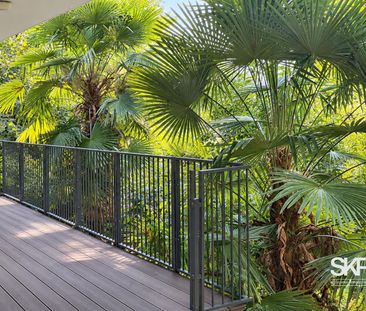 BREGANZONA - AFFITTASI APPARTAMENTO 2.5 LOCALI CON BALCONE SUL VERDE - Photo 6