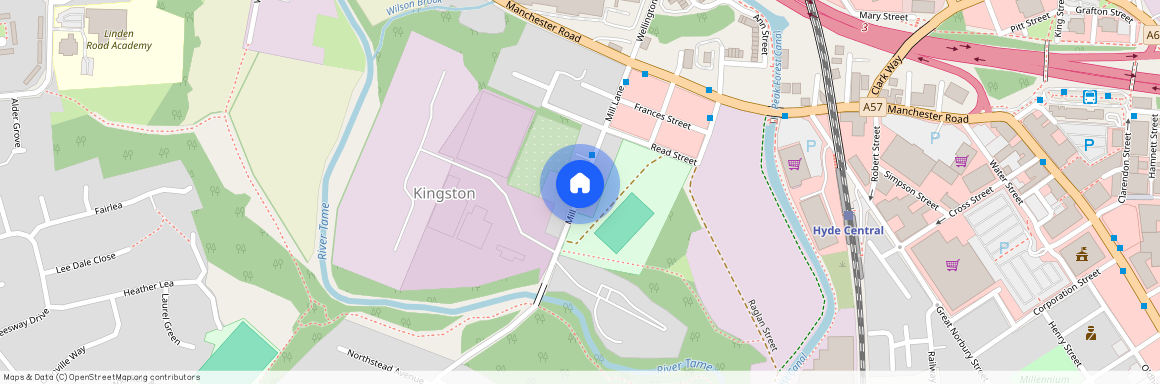 Mill Lane, Hyde, Greater Manchester, SK14