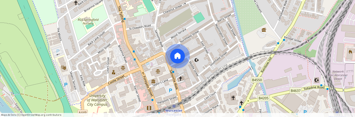 Available NOW - 3 Rooms - Arboretum Road, Worcester, Worcestershire, WR1 1ND