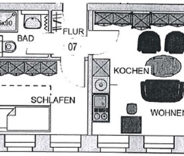 ***Super 2-RWG im 2. OG * FUßBODENHEIZUNG * WE 07*** - Foto 1