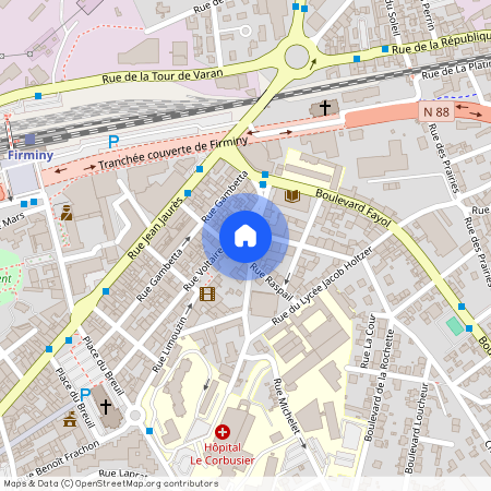 Loire (42), 8 RUE DENFERT ROCHEREAU, 42700, Firminy