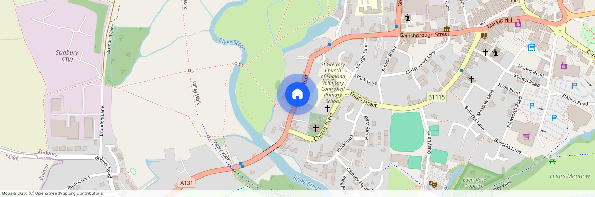 Cross Street, Sudbury CO10