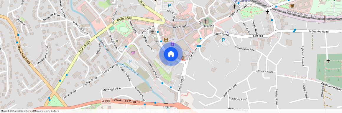 Trelawney House, Trinity Street, ST AUSTELL, PL25