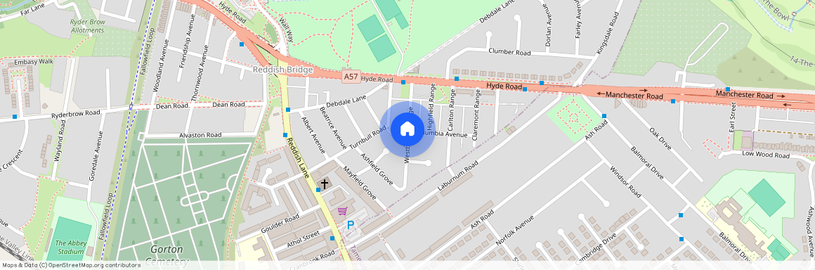 Westbourne Range, Manchester M18