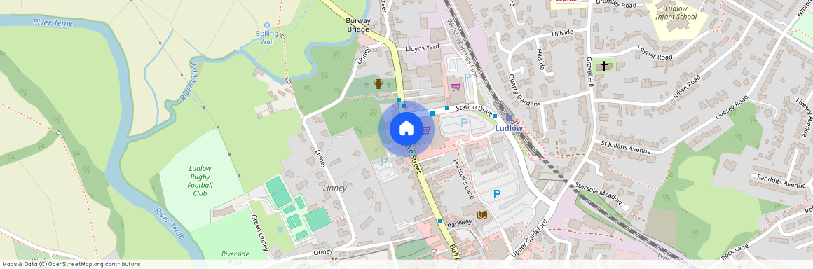 Garden House, Ludlow, Shropshire, SY8