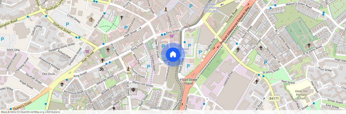 Castle Court, The Minories, Dudley, DY2