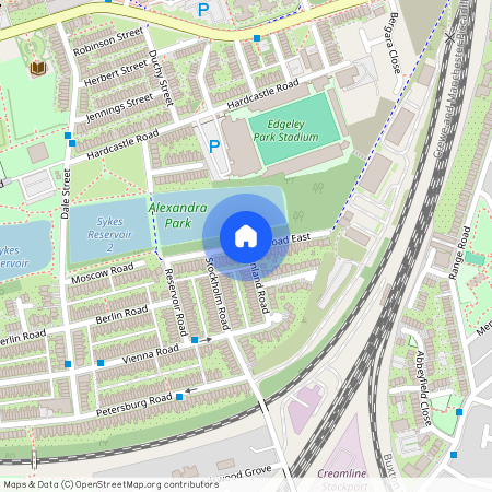 Moscow Road East, Stockport, SK3