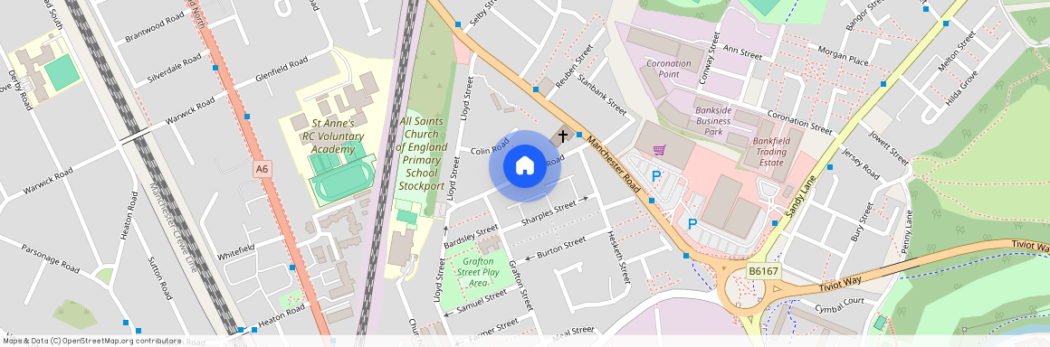 All Saints Road, Heaton Norris, Stockport, SK4