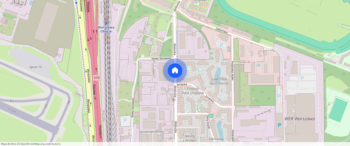 Warszawa Ursynów Wyczółki, Kłobucka