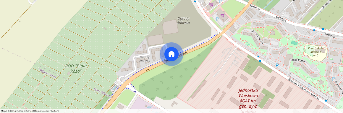 ul. Józefa Sowińskiego, Wojska Polskiego, Gliwice, śląskie