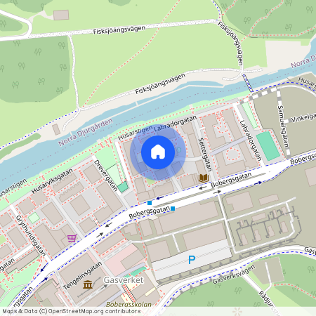 Spanielgatan 5, Norra Djurgården